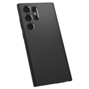 Spigen Samsung Galaxy S23 Ultra Liquid Air Series TPU - Matte dėklas telefonui juodos spalvos - Image 8