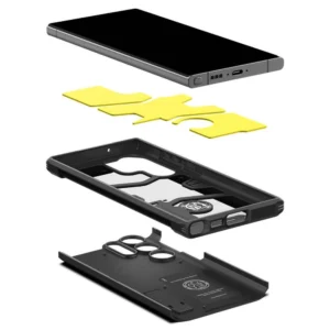 Spigen Tough Armor Samsung Galaxy S23 Ultra dėklas telefonui juodos spalvos - Image 6