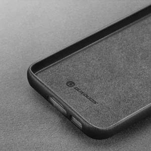 Dux Ducis Grit Samsung Galaxy S23 Plus elegant made of artificial leather dėklas telefonui juodos spalvos - Image 9