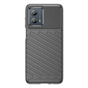 Thunder Motorola Moto G53 silikoninis armor dėklas telefonui juodos spalvos - Image 8