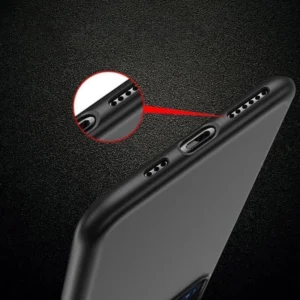 Soft Xiaomi Poco X5 5G / Redmi Note 12 5G thin silikoninis dėklas telefonui juodos spalvos - Image 3