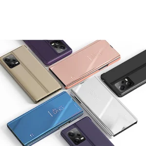 Clear View Xiaomi Redmi Note 12 Pro / Poco X5 Pro 5G atverčiamas dėklas telefonui juodos spalvos - Image 4