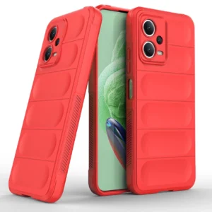 Magic Shield Xiaomi Redmi Note 12 5G / Poco X5 5G Flexible Armor dėklas telefonui raudonos spalvos - Image 6