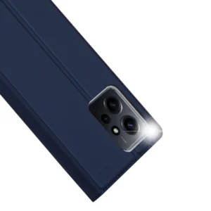 Dux Ducis Skin Pro Xiaomi Redmi Note 12 atverčiamas Card Wallet su stoveliu dėklas telefonui mėlynos spalvos - Image 3