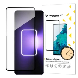 Wozinsky Full Glue Apsauginis stiklas Apsauginis stiklas Realme GT Neo 5 / Realme GT3 9H Full Screen Cover With Black Frame