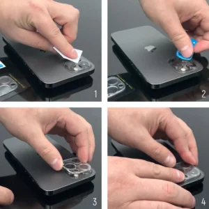 Wozinsky Full Apsauginis stiklas telefono kamerai Google Pixel 7 9H camera - Image 5