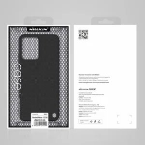 Nillkin Textured Xiaomi Redmi Note 12 5G / Poco X5 5G Reinforced Nylon dėklas telefonui juodos spalvos - Image 5
