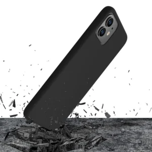 3mk silikoninis Apple iPhone 11 - dėklas telefonui juodos spalvos - Image 3