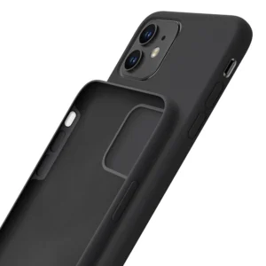 3mk silikoninis Apple iPhone 11 - dėklas telefonui juodos spalvos - Image 5
