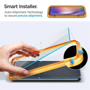Apsauginis stiklas Spigen ALM GLAS.TR 2-PACK Samsung Galaxy A54 5G CLEAR - Image 8