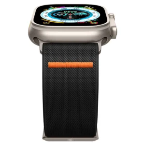 Spigen Fit Lite Ultra Apple Watch 4 / 5 / 6 / 7 / 8 / 9 / SE / Ultra (42 / 44 / 45 / 49 mm) juodos spalvos - Image 8
