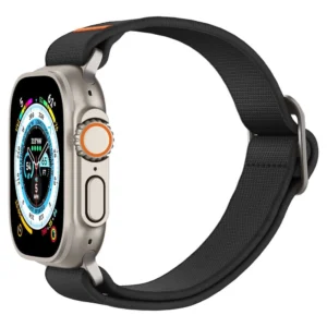 Spigen Fit Lite Ultra Apple Watch 4 / 5 / 6 / 7 / 8 / 9 / SE / Ultra (42 / 44 / 45 / 49 mm) juodos spalvos - Image 9