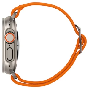 Spigen Fit Lite Ultra Apple Watch 4 / 5 / 6 / 7 / 8 / SE / Ultra (42 / 44 / 45 / 49 mm) oranžinės spalvos - Image 6