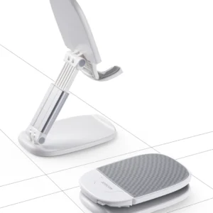 Joyroom JR-ZS371 sulankstomas stovas telefonui / planšetiniam kompiuteriui baltos spalvos - Image 5
