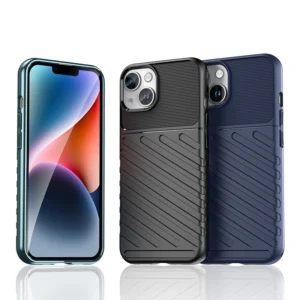 Armored iPhone 15 Plus Thunder - dėklas telefonui juodos spalvos - Image 6
