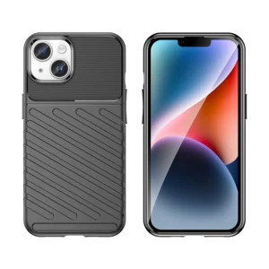 Armored iPhone 15 Plus Thunder - dėklas telefonui juodos spalvos - Image 5