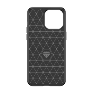 Flexible carbon pattern Apple iPhone 15 Pro Carbon - dėklas telefonui mėlynos spalvos - Image 3