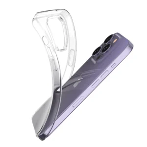 Apple iPhone 15 Pro from the Ultra Clear series in dėklas telefonui skaidrus color - Image 3