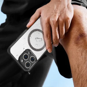 Armored Apple iPhone 14 Pro compatible MagSafe Dux Ducis Aimo Mag - dėklas telefonui juodos spalvos - Image 7