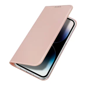 Dux Ducis Skin Pro Wallet Apple iPhone 15 Pro - dėklas telefonui rožinės spalvos - Image 4