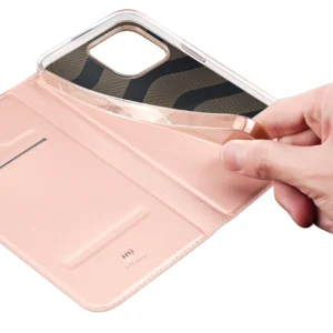 Dux Ducis Skin Pro Wallet Apple iPhone 15 Pro - dėklas telefonui rožinės spalvos - Image 7