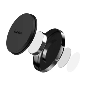 Baseus Small Ears Magnetic Holder (Overseas Edition) - juodos spalvos - Image 4