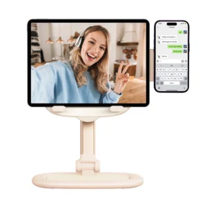 Baseus Seashell Series adjustable tablet/telefono stovelis - rožinės spalvos - Image 4