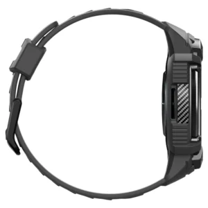 Spigen Rugged Armor "PRO" Samsung Galaxy Watch 6 CLASSIC (47 mm) juodos spalvos - Image 4