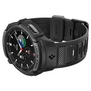 Spigen Rugged Armor "PRO" Samsung Galaxy Watch 6 CLASSIC (47 mm) juodos spalvos - Image 8