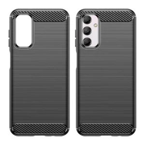Flexible carbon pattern Samsung Galaxy M14 Carbon - dėklas telefonui juodos spalvos - Image 2