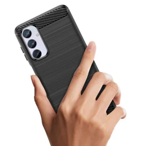 Flexible carbon pattern Samsung Galaxy M54 Carbon - dėklas telefonui juodos spalvos - Image 6