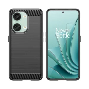 Carbon Silikoninis OnePlus Ace 2V/OnePlus Nord 3 - dėklas telefonui juodos spalvos - Image 2