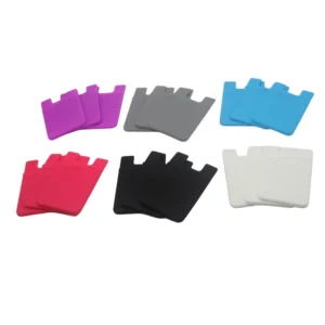 Self-adhesive card the back of the phone - dėklas telefonui raudonos spalvos - Image 2