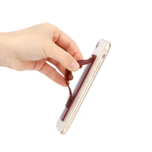Self-adhesive finger holder su zipper - žydros spalvos - Image 3