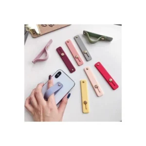 Self-adhesive finger holder su zipper - pilkos spalvos - Image 7