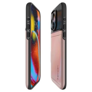 Spigen Slim Armor CS, rose gold - Apple iPhone 15 Pro Max - Image 9