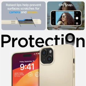 Spigen Thin Fit Apple iPhone 15 Plus - beige - Image 6