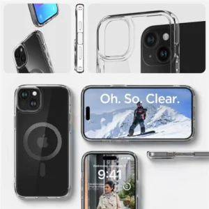 Spigen Ultra Hybrid MagSafe, carbon fiber - Apple iPhone 15 Plus - Image 7