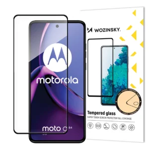 Wozinsky Apsauginis stiklas Full Glue Motorola Moto G84 full screen with frame - black - Image 1