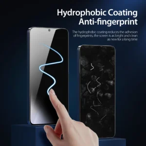 Dux Ducis Glass Privacy Samsung S24 - su juodu rėmeliu - Image 5