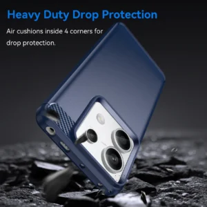 Carbon Xiaomi Redmi Note 13 Pro - dėklas telefonui mėlynos spalvos - Image 3