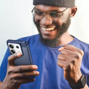 Carbon Xiaomi Redmi Note 13 Pro - dėklas telefonui mėlynos spalvos - Image 7