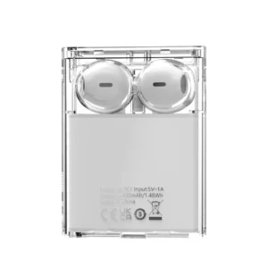 TWS Joyroom JR-TC1 IceLens Series belaidės ausinės su LED lights - baltos spalvos - Image 6