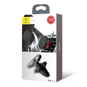 Baseus C40141201113-00 magnetinis automobilinis telefono laikiklis oro grotelėms - juodos spalvos - Image 8