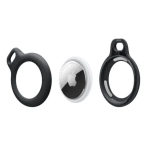 Tech-Protect Rough Chain Apple AirTag with pendant - juodos spalvos - Image 3