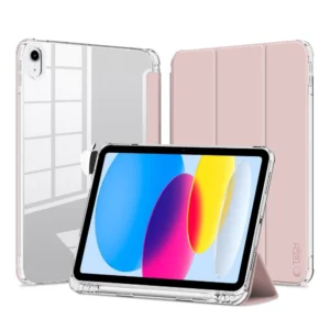Tech-Protect SC Pen Hybrid Apple iPad 10.9" 2022 - dėklas planšetiniam kompiuteriui rožinės spalvos