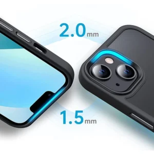 Tech-Protect MagMat MagSafe Apple iPhone 11 Pro - matte dėklas telefonui juodos spalvos - Image 3