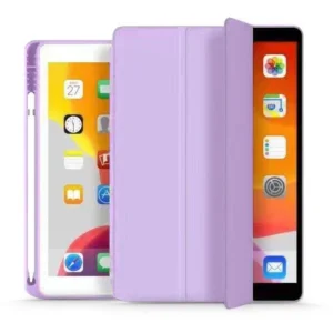 Tech-Protect SC Pen Apple iPad 10.2" 2019-2021 - dėklas planšetiniam kompiuteriui violetinės spalvos - Image 7