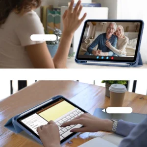 Tech-Protect SC Pen Apple iPad 10.9" 2022 - dėklas planšetiniam kompiuteriui mėlynos spalvos - Image 7