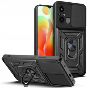 Tech-Protect CamShield Pro Xiaomi Redmi 12C - dėklas telefonui juodos spalvos